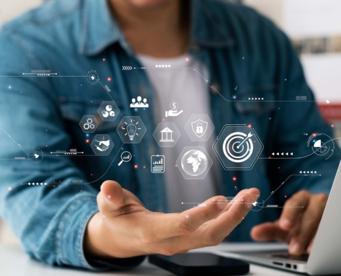 Long Term Business Development And Management Concepts